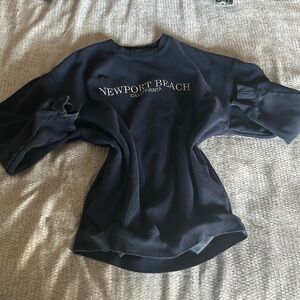 Brandy Melville Black Crewneck Sweatshirt